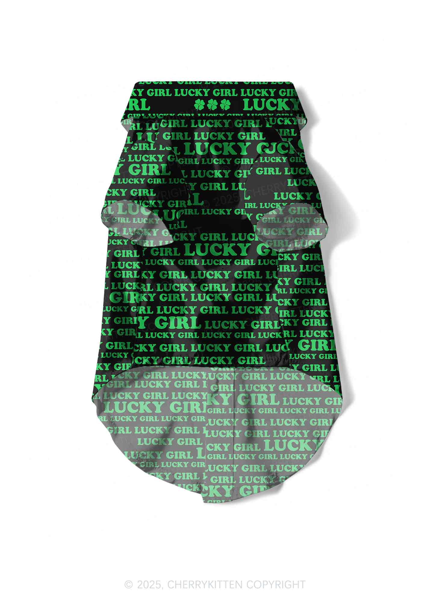 Lucky Girl Y2K Pet Shirts Cherrykitten - Image 4