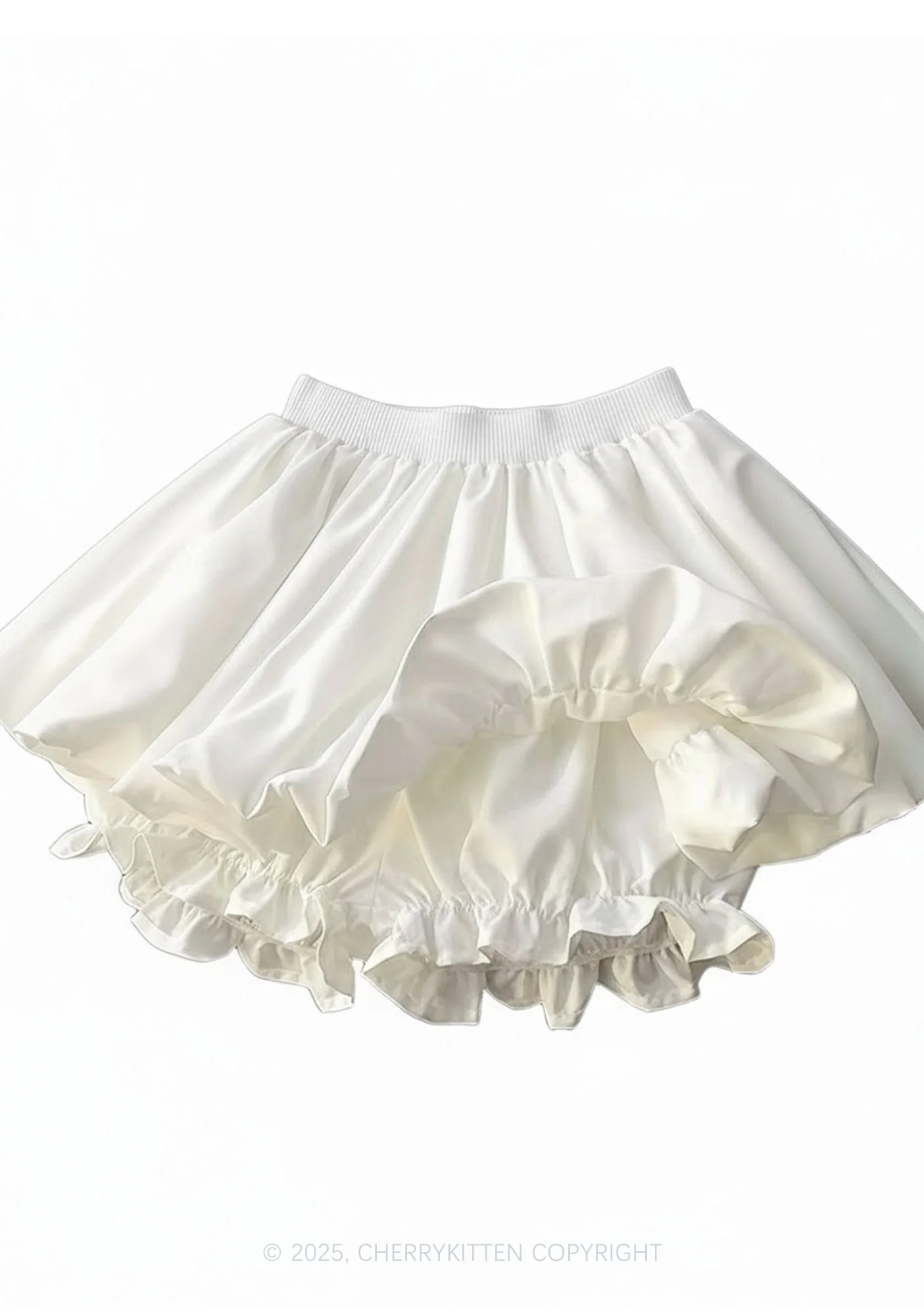 Y2K Pleated Puffy Mini Skirt Cherrykitten - Image 6