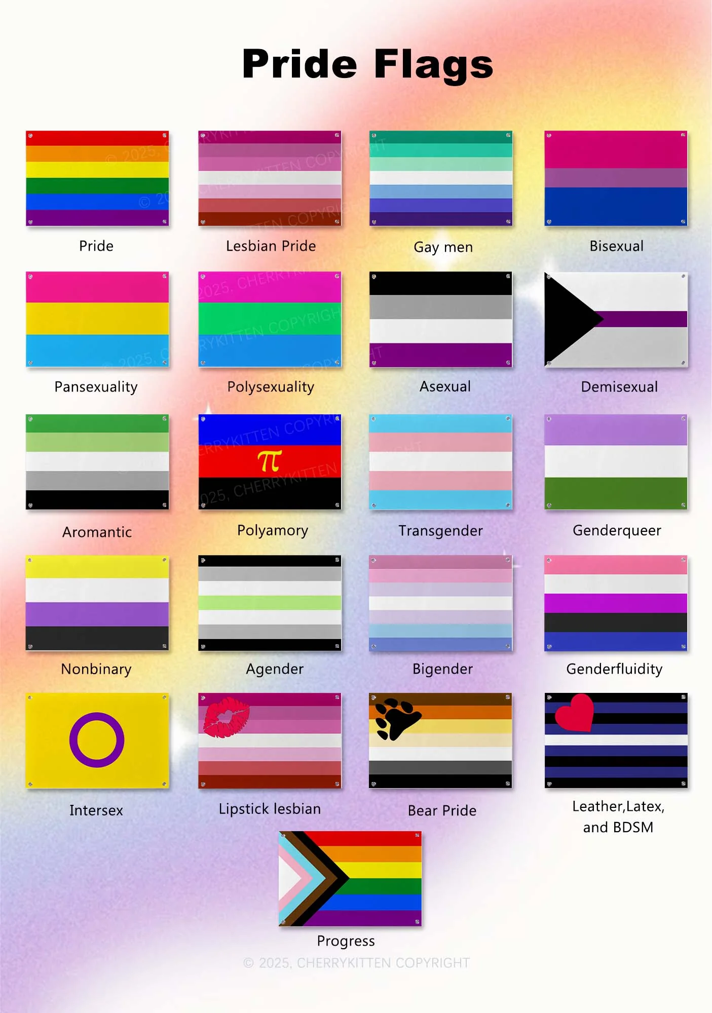 Y2K Pride Flags Cherrykitten - Image 2