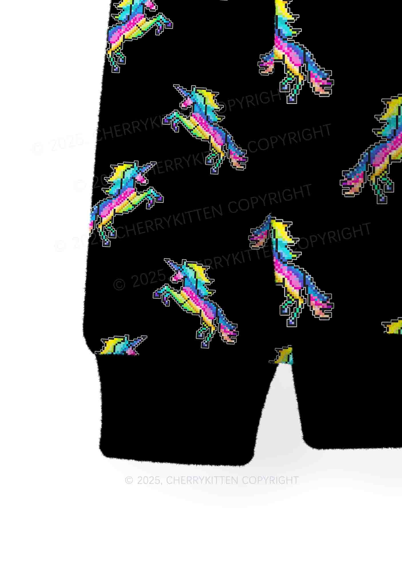 Yellow Alpha Male Y2K Christmas Knit Sweatshirt Cherrykitten - Image 4