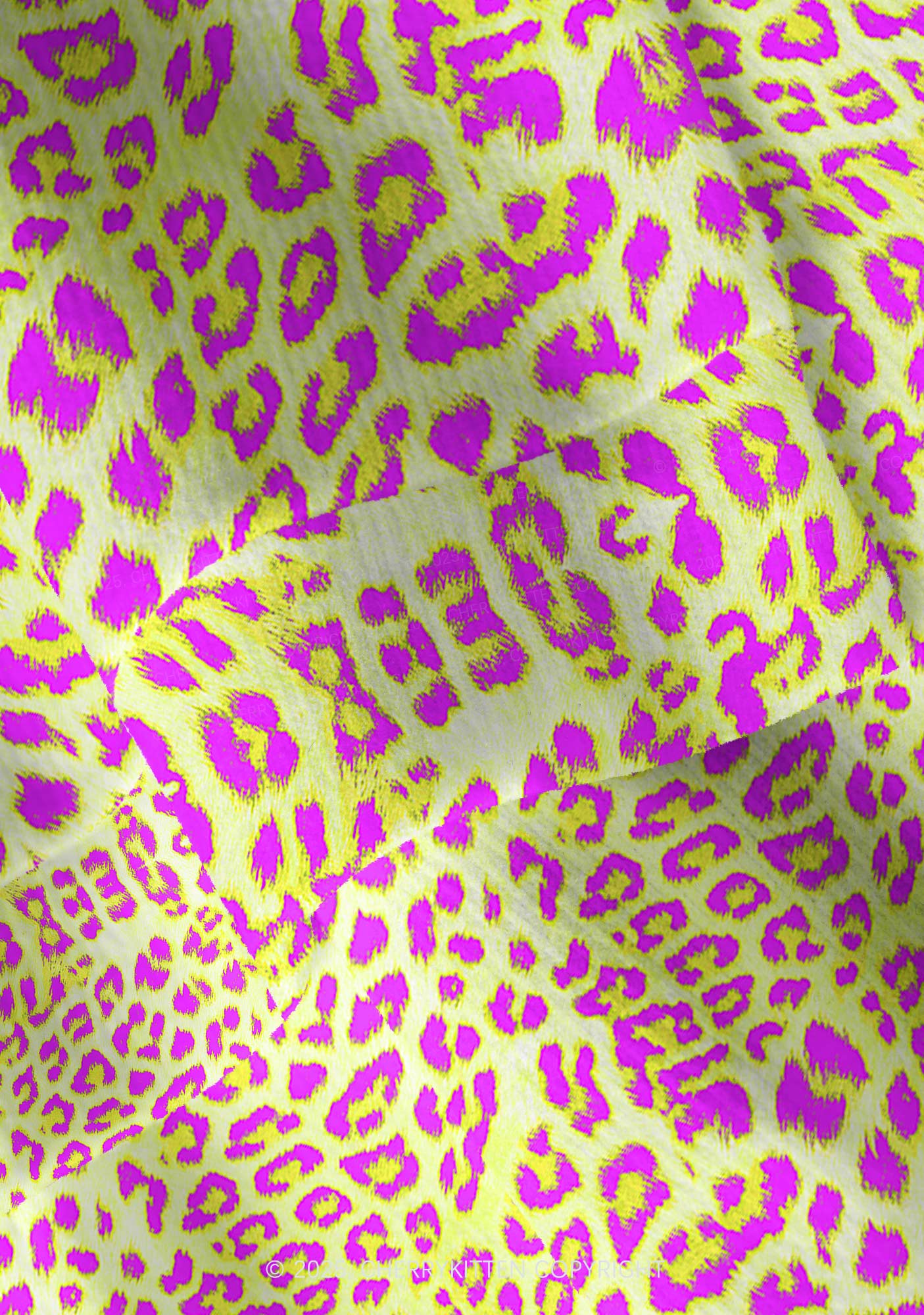 Yellow Leopard Y2K Christmas Cardigan Knit Sweatshirt Cherrykitten - Image 6