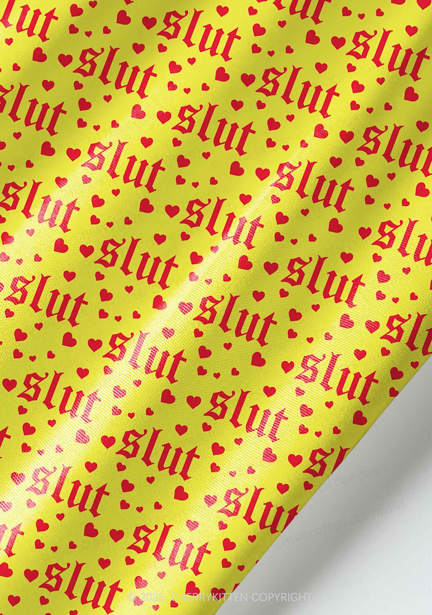 Yellow Slxt Y2K Pet Shirts Cherrykitten - Image 5