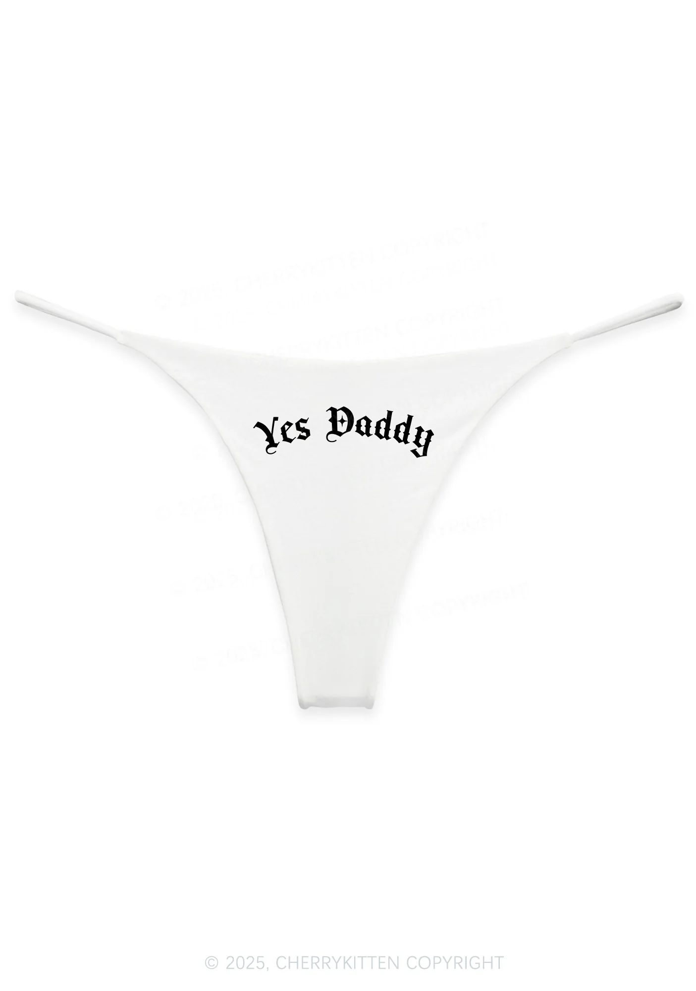 Yes Daddy Goth Y2K Bikini String Thong Cherrykitten - Image 6