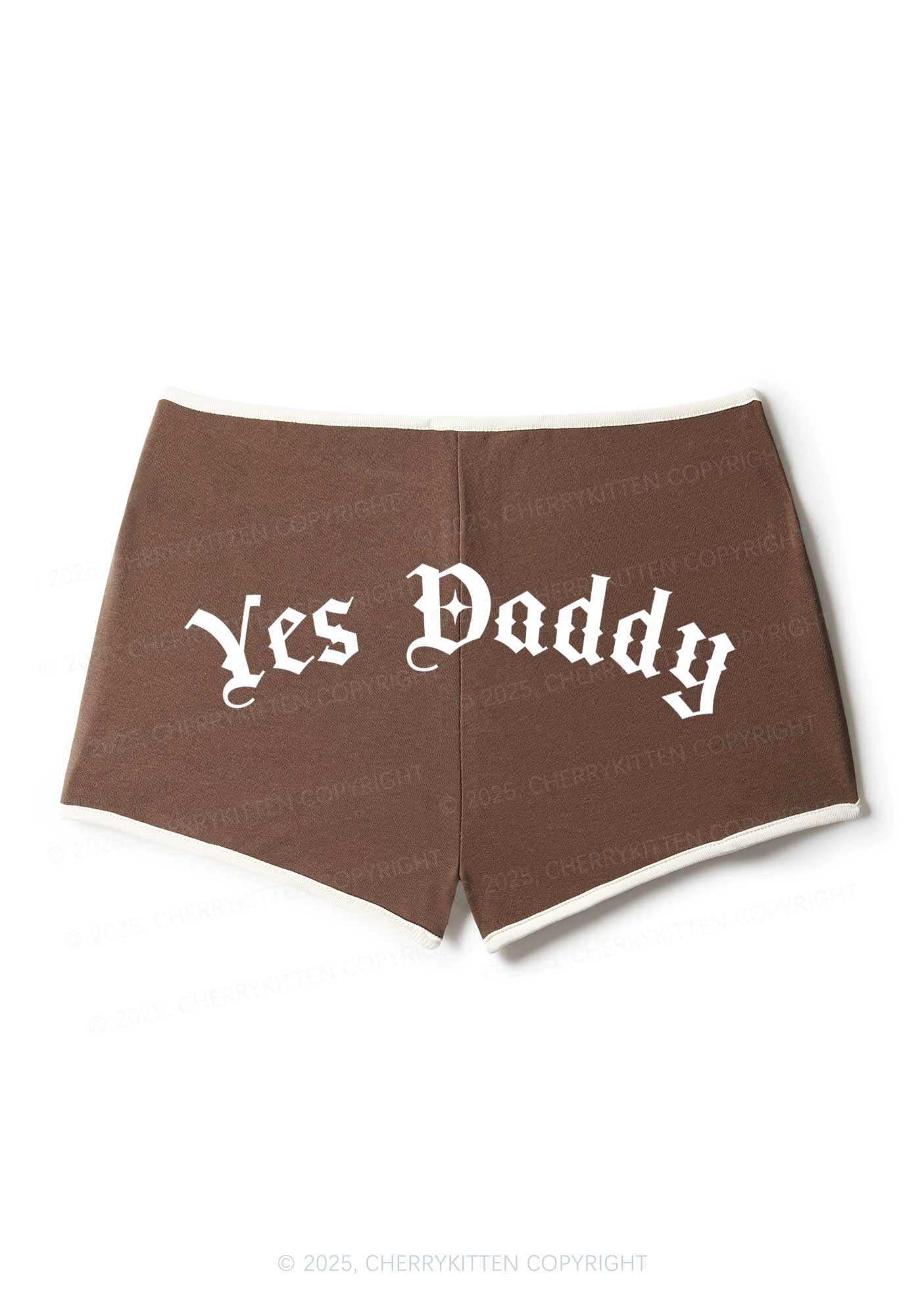 Yes Daddy Goth Y2K Booty Shorts Cherrykitten - Image 5