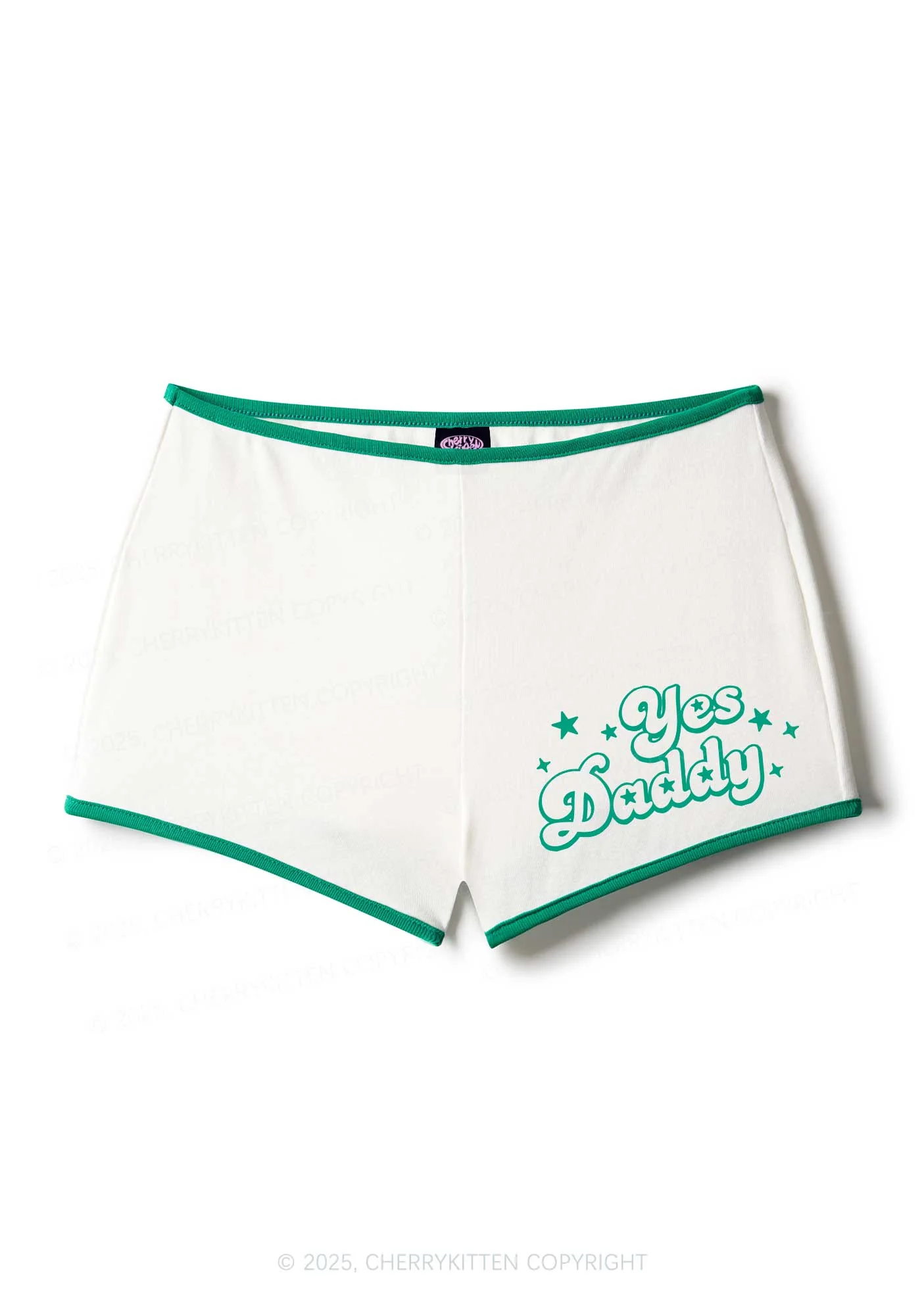 Yes Daddy Star Y2K Booty Shorts Cherrykitten - Image 4