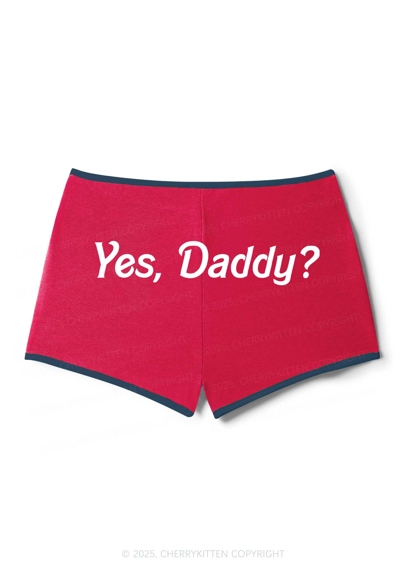 Yes Daddy Y2K Booty Shorts Cherrykitten - Image 2