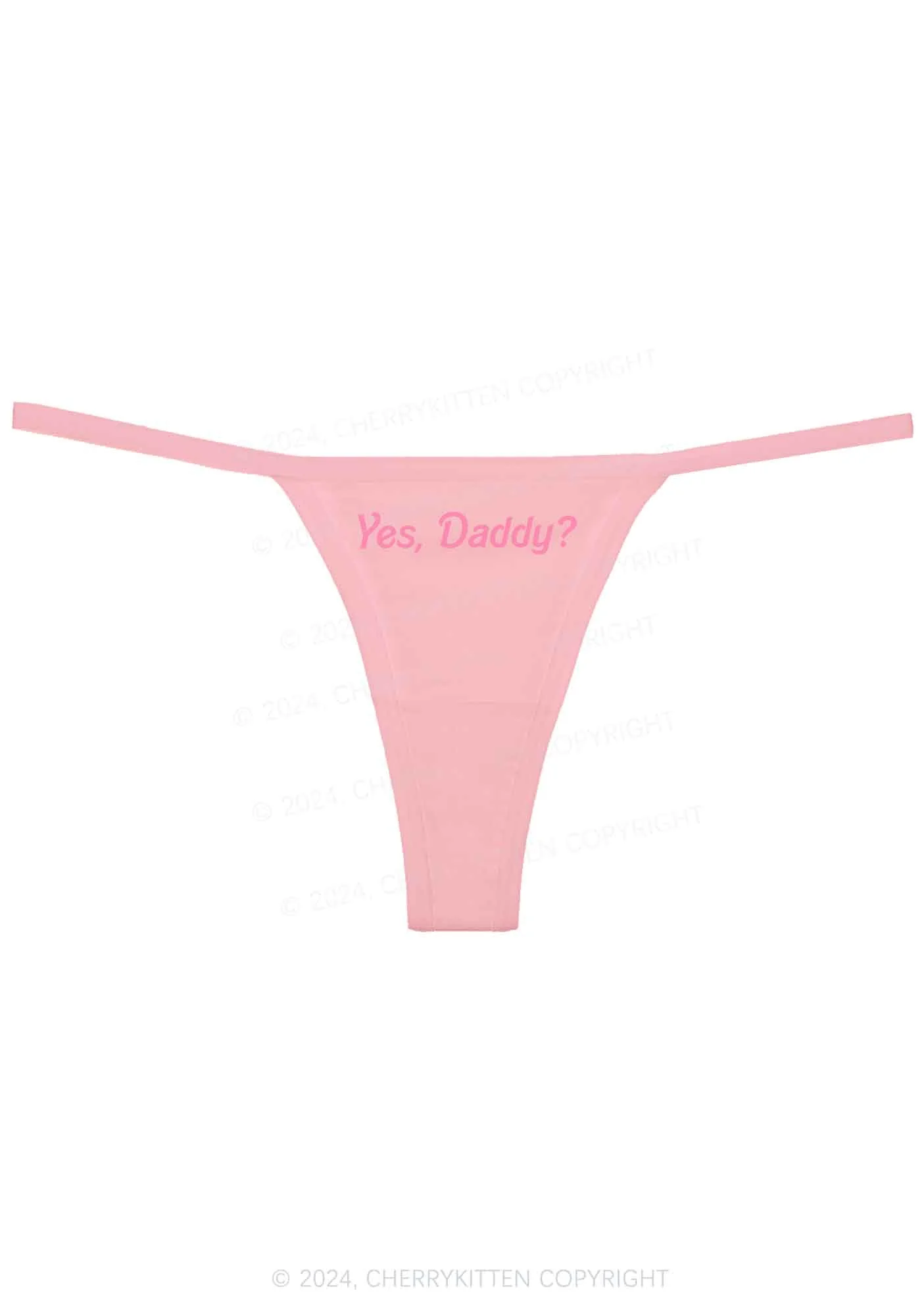 Yes Daddy Y2K Flat String Thong Cherrykitten - Image 6