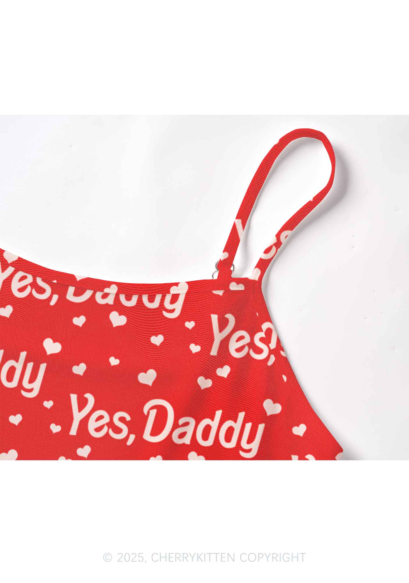 Yes Daddy Y2K Mesh Cami Tank Cherrykitten - Image 4