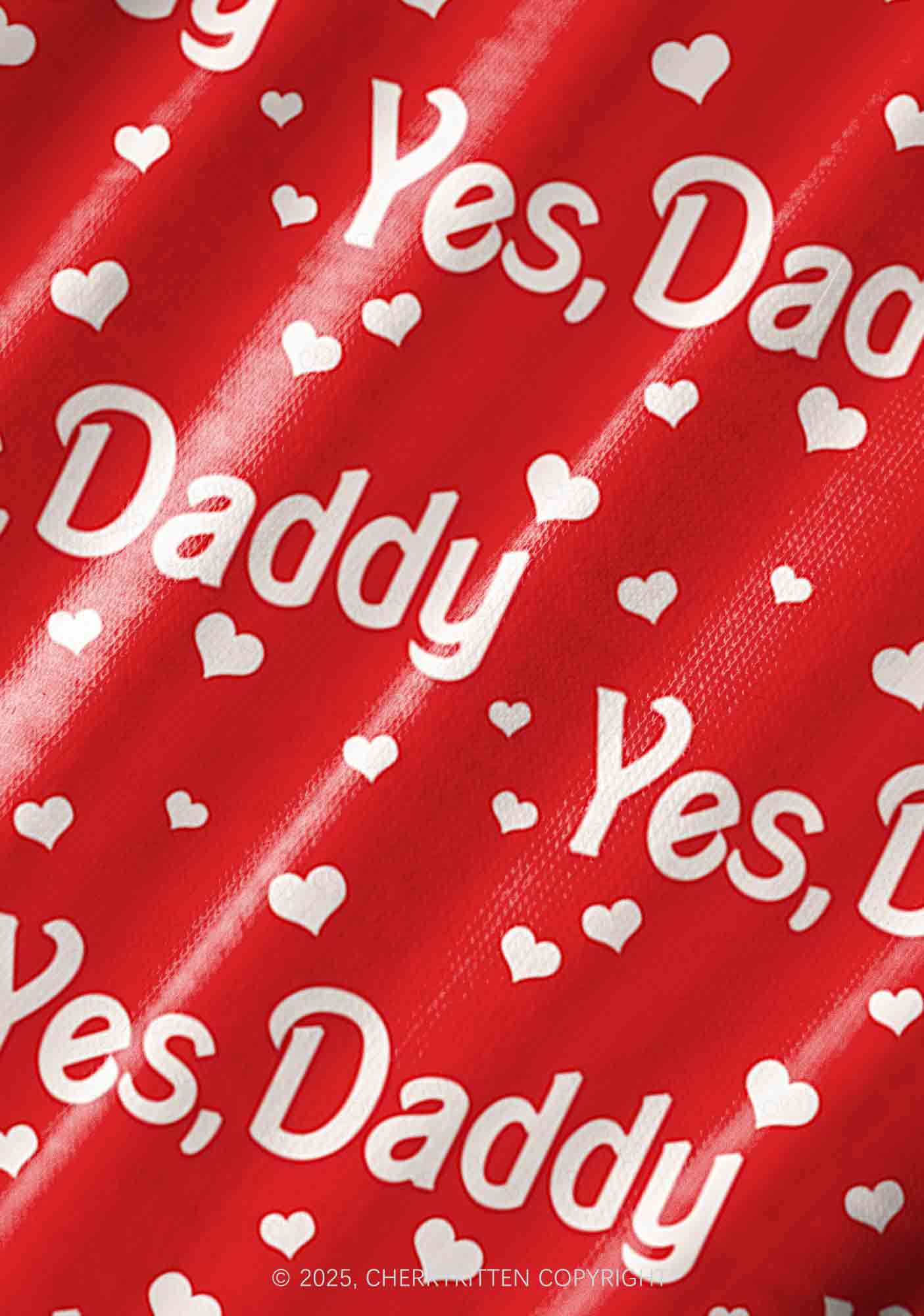 Yes Daddy Y2K Pet Tank Top Cherrykitten - Image 5