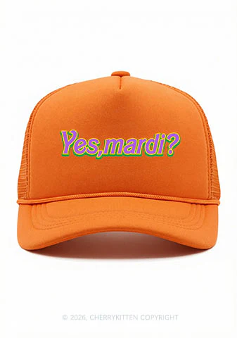 Yes Mardi Y2K Trucker Hat Cherrykitten - Image 10