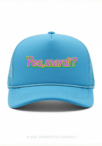 Yes Mardi Y2K Trucker Hat Cherrykitten - Image 4