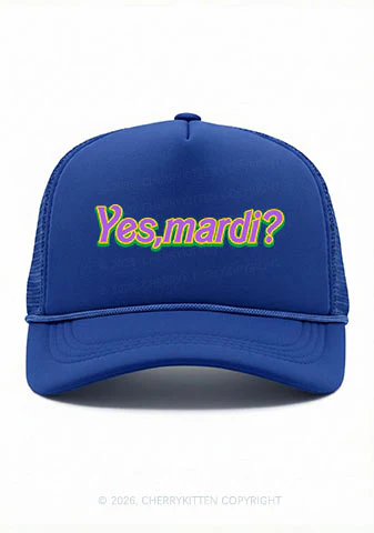 Yes Mardi Y2K Trucker Hat Cherrykitten - Image 7