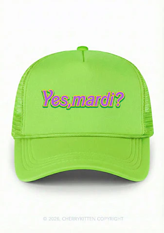 Yes Mardi Y2K Trucker Hat Cherrykitten - Image 8