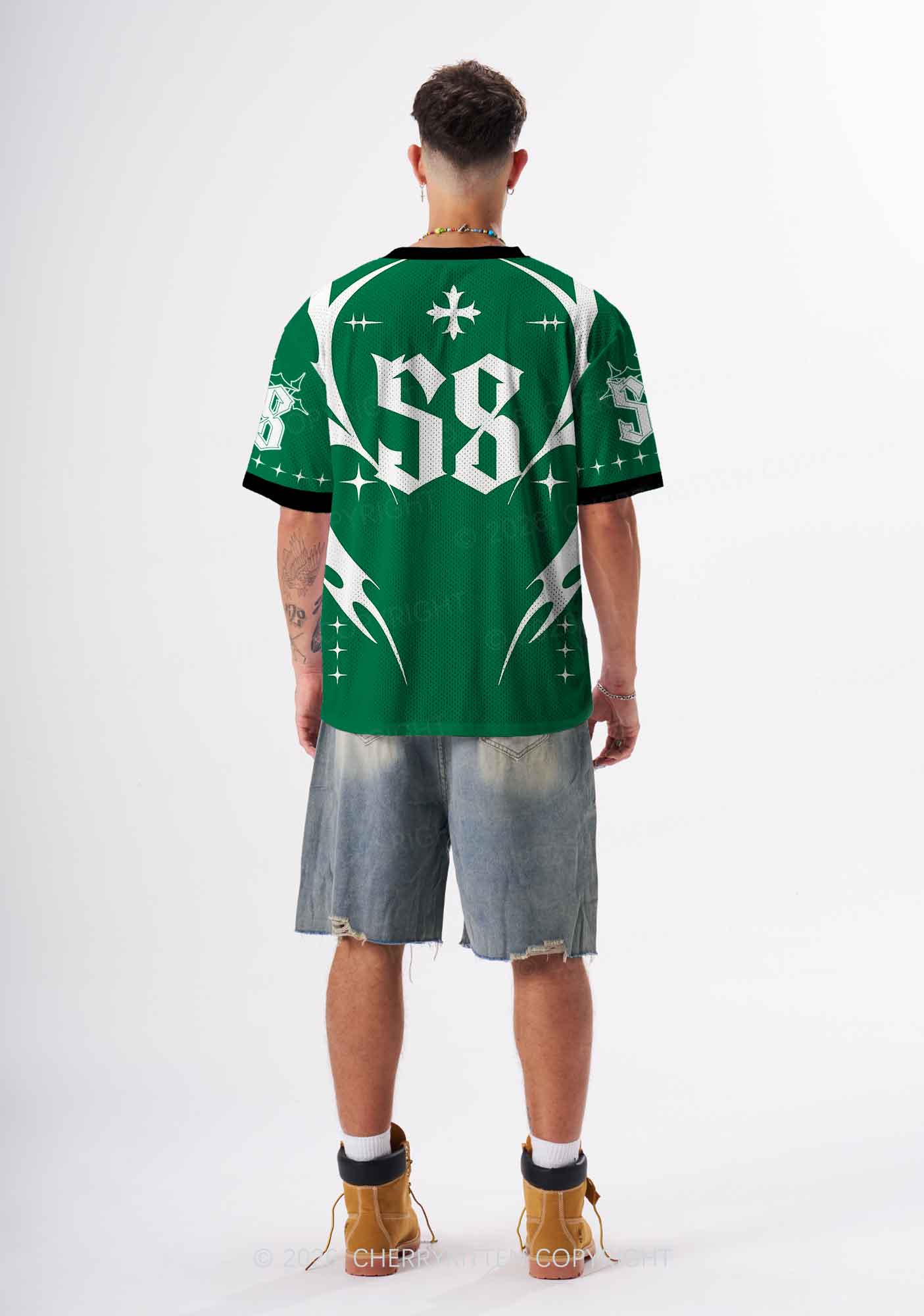 Yes Paddy St Patricks Y2K Sport Jersey Shirts Cherrykitten - Image 3