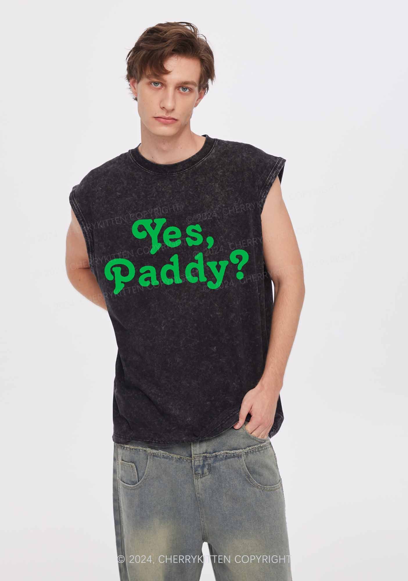 Yes Paddy St Patricks Y2K Washed Tank Cherrykitten - Image 2