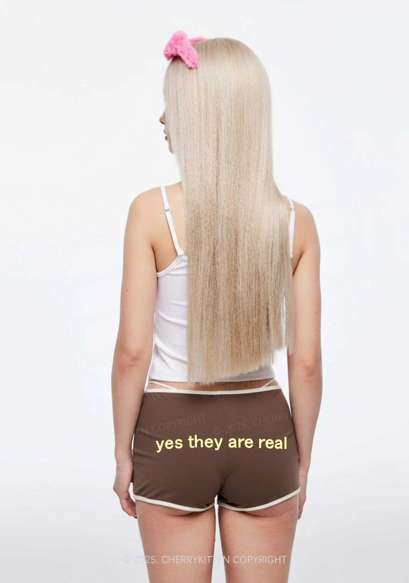 Yes They Are Real Y2K Booty Shorts Cherrykitten - Image 2