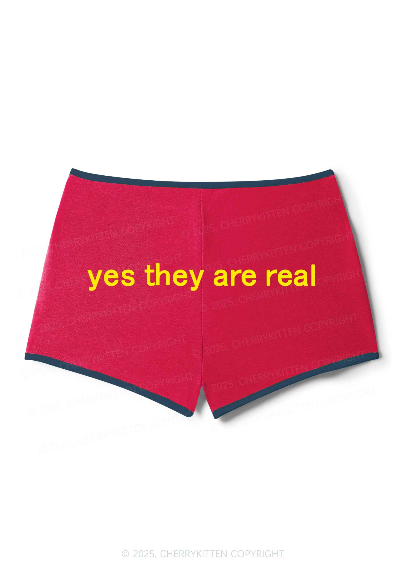 Yes They Are Real Y2K Booty Shorts Cherrykitten - Image 4