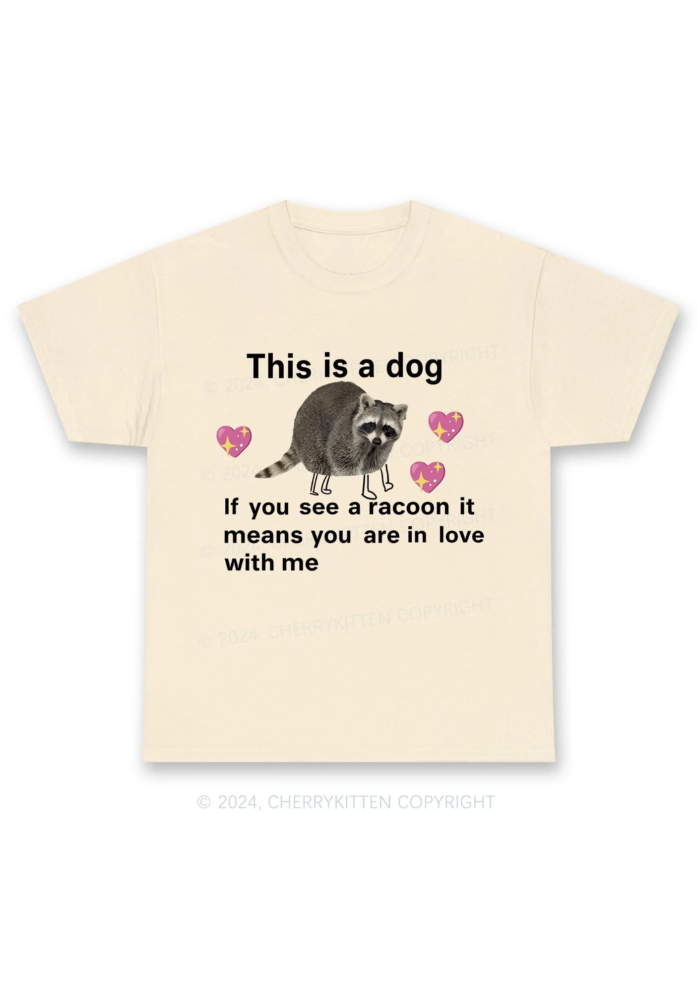 You Are In Love With Me Y2K Chunky Shirt Cherrykitten - Image 5