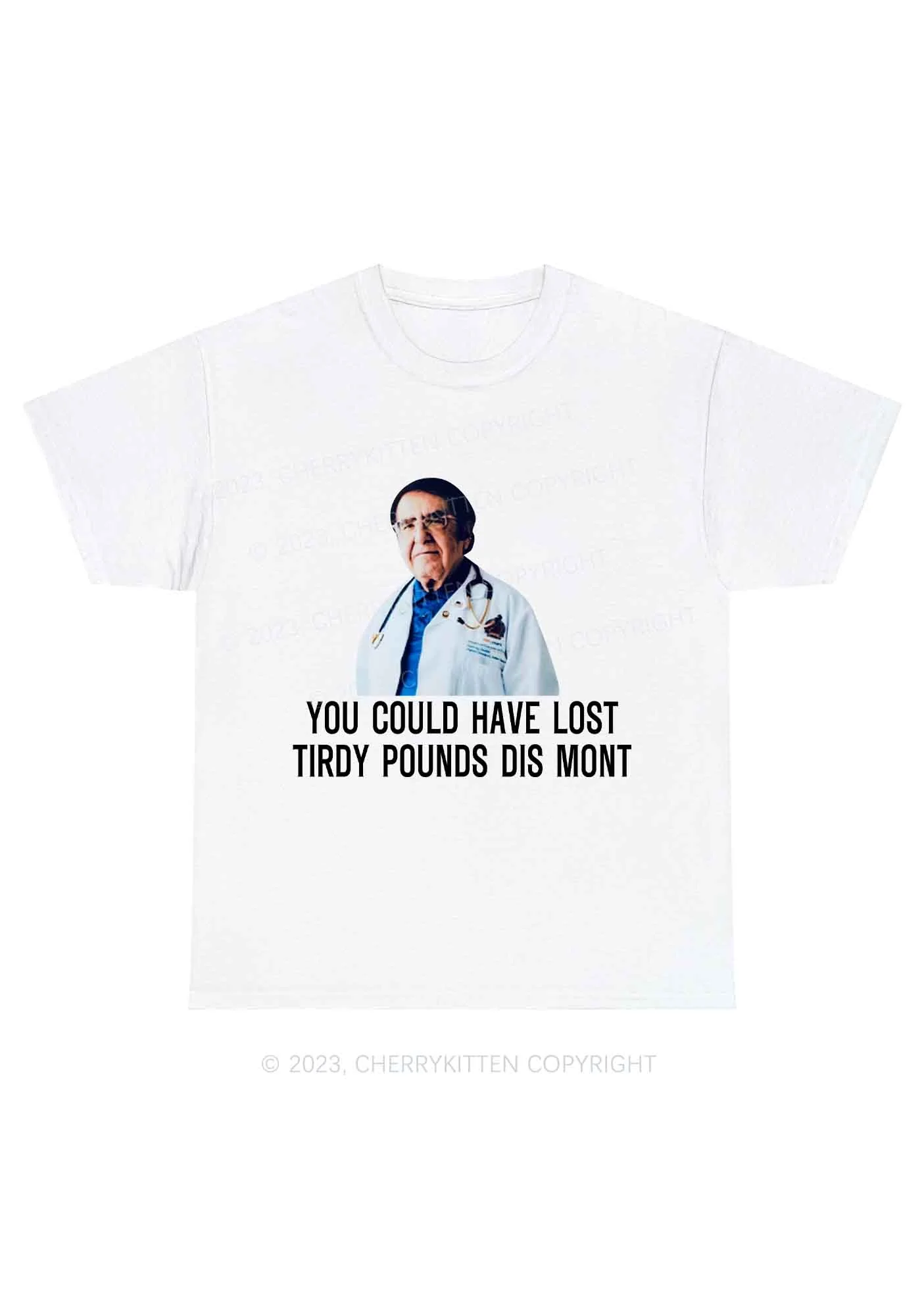 You Could Have Lost Y2K Chunky Shirt Cherrykitten - Image 4