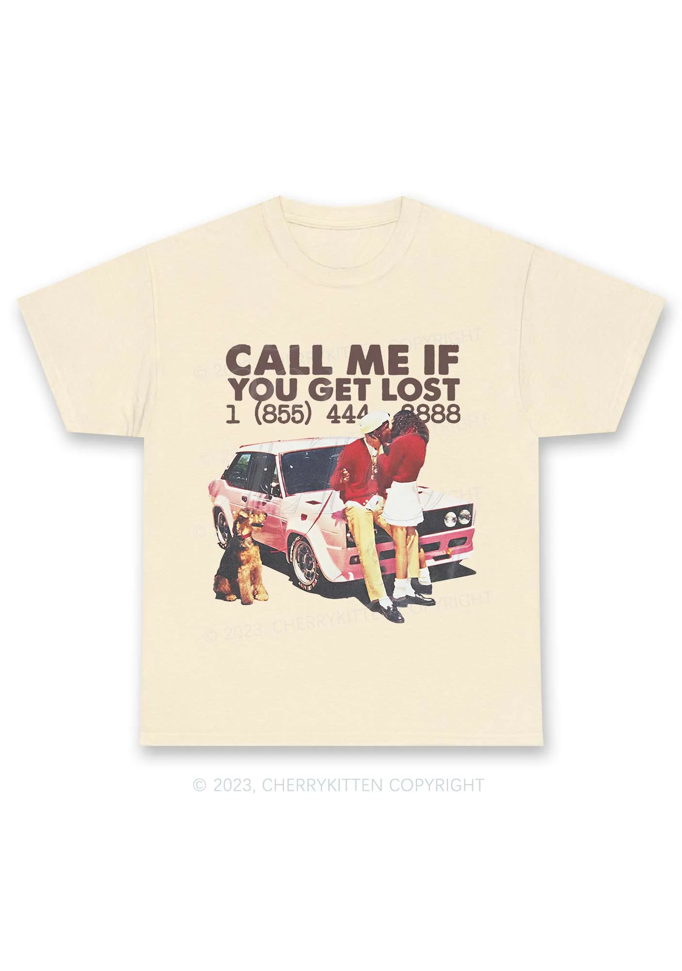 You Get Lost Chunky Shirt Cherrykitten - Image 4