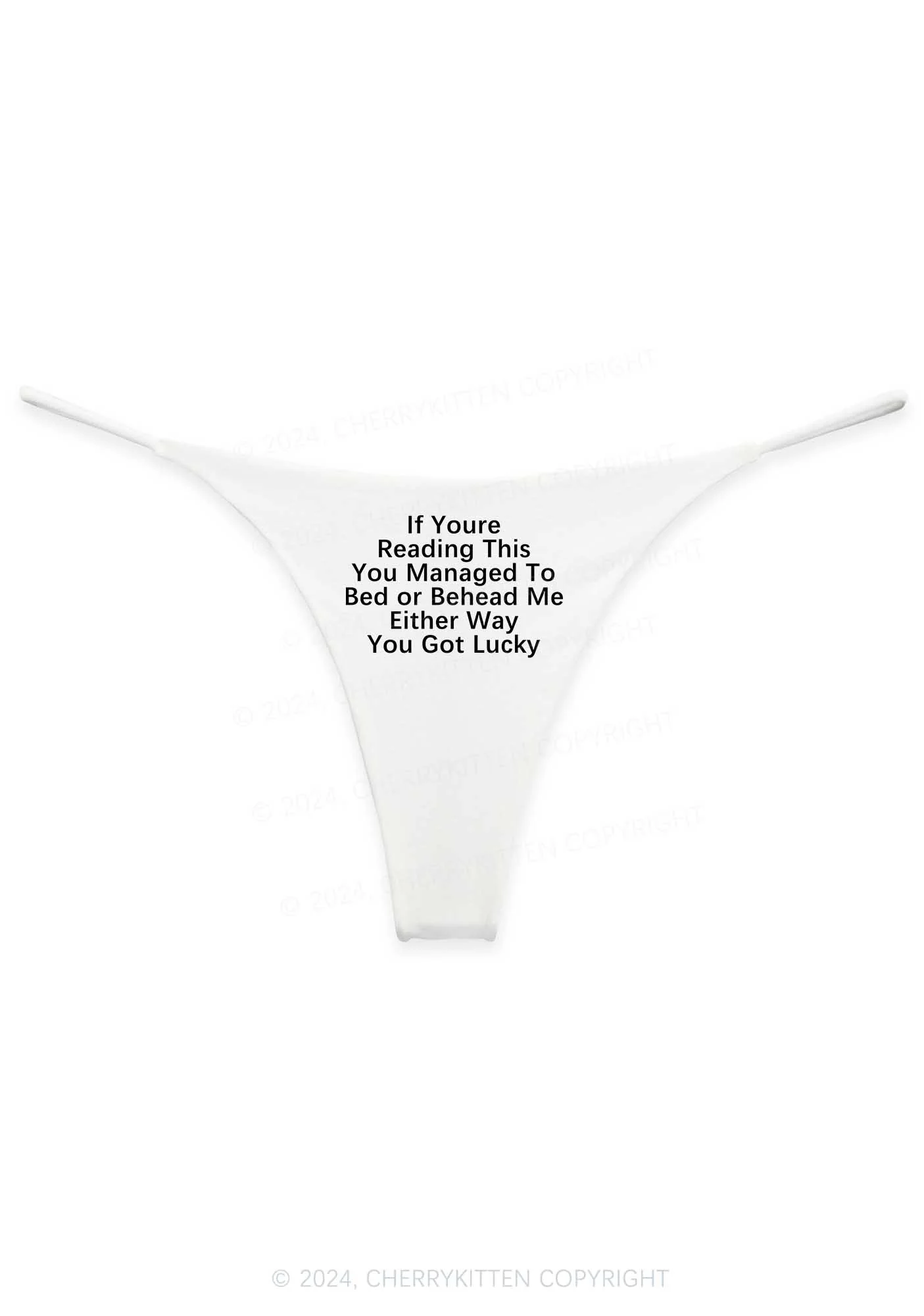You Got Lucky Y2K Bikini String Thong Cherrykitten - Image 5