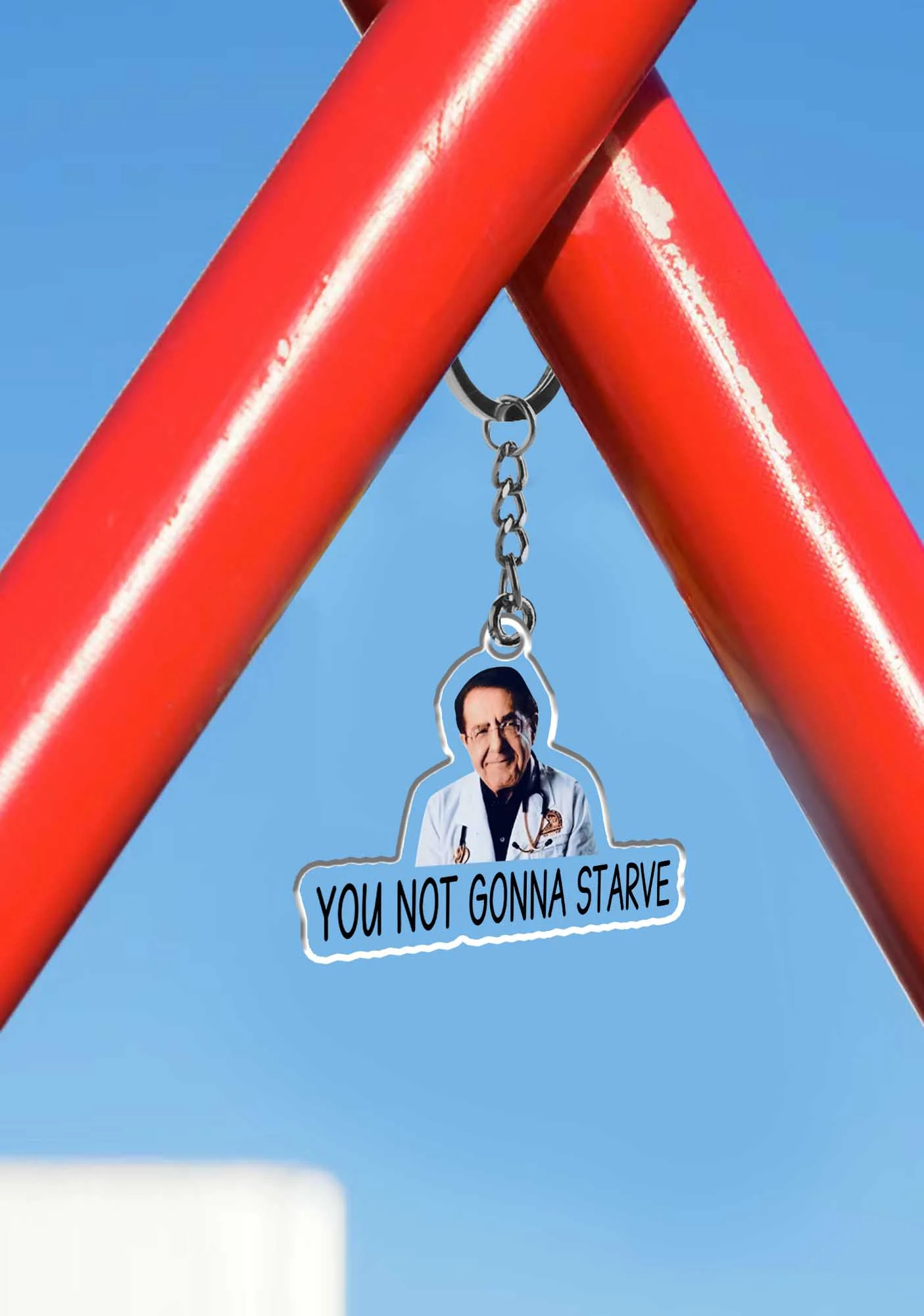 You Not Gonna Starve 1Pc Y2K Keychain Cherrykitten - Image 3