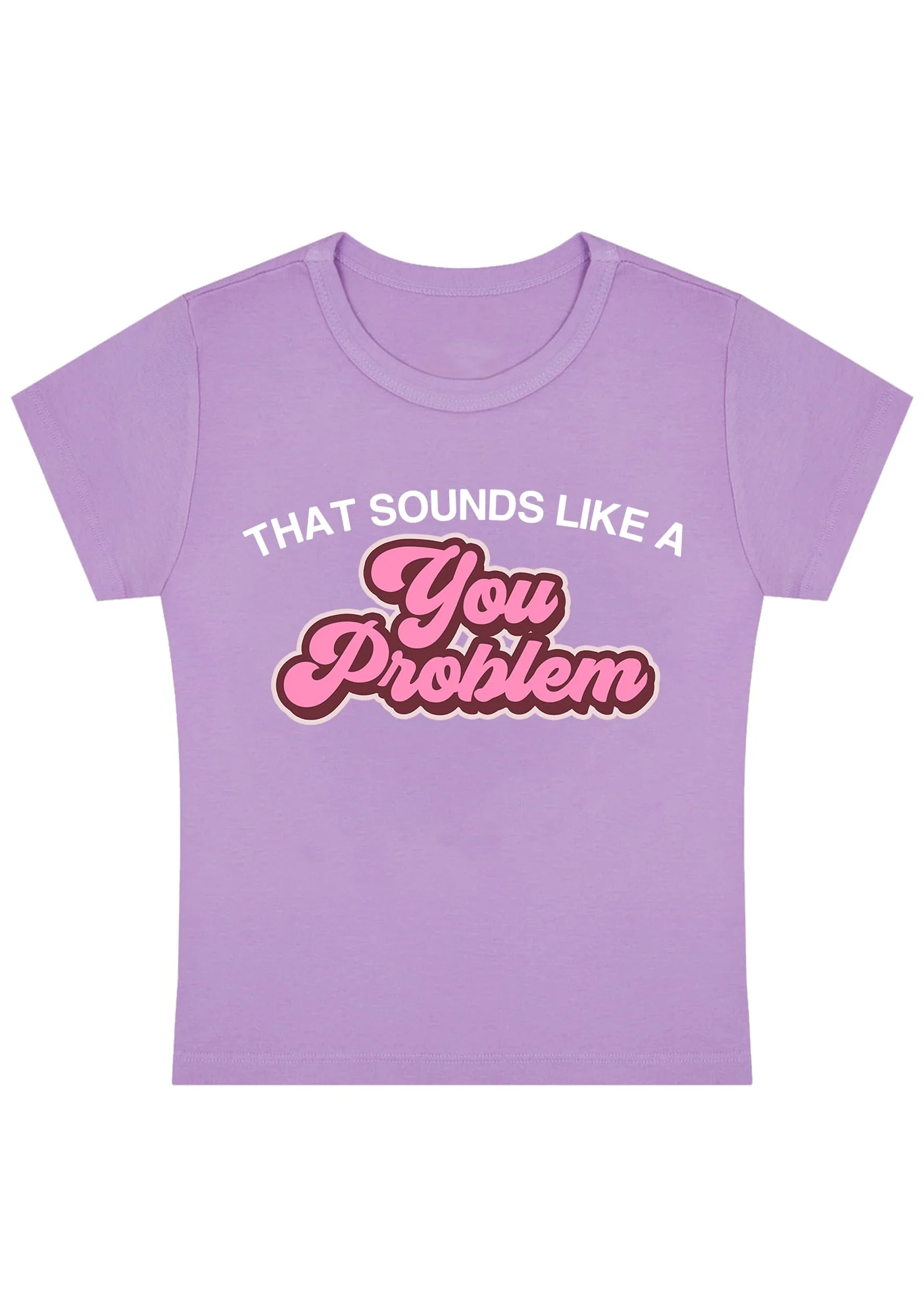 You Problem Y2k Baby Tee - Image 4