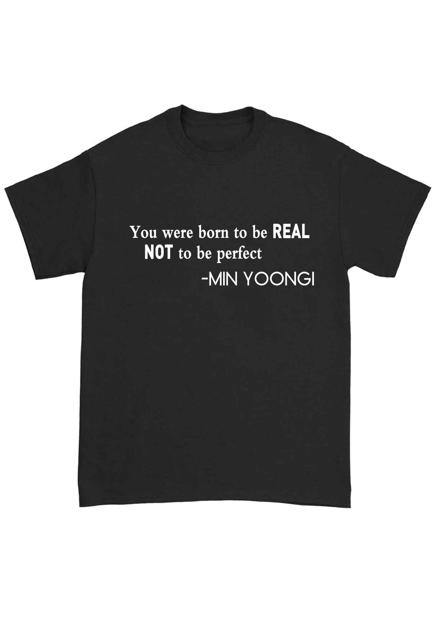 You Were Born To Be Real Bangtan Kpop Chunky Shirt - Image 3