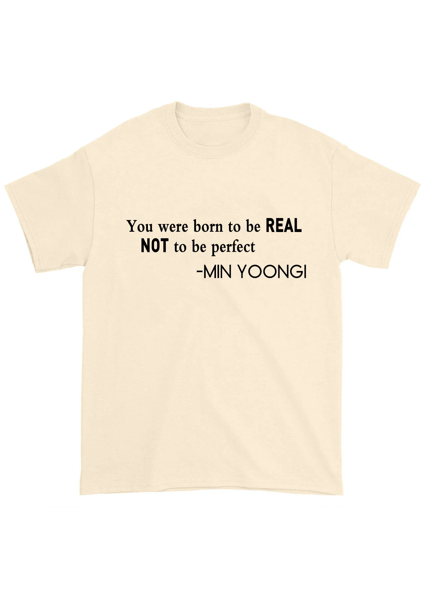 You Were Born To Be Real Bangtan Kpop Chunky Shirt - Image 4