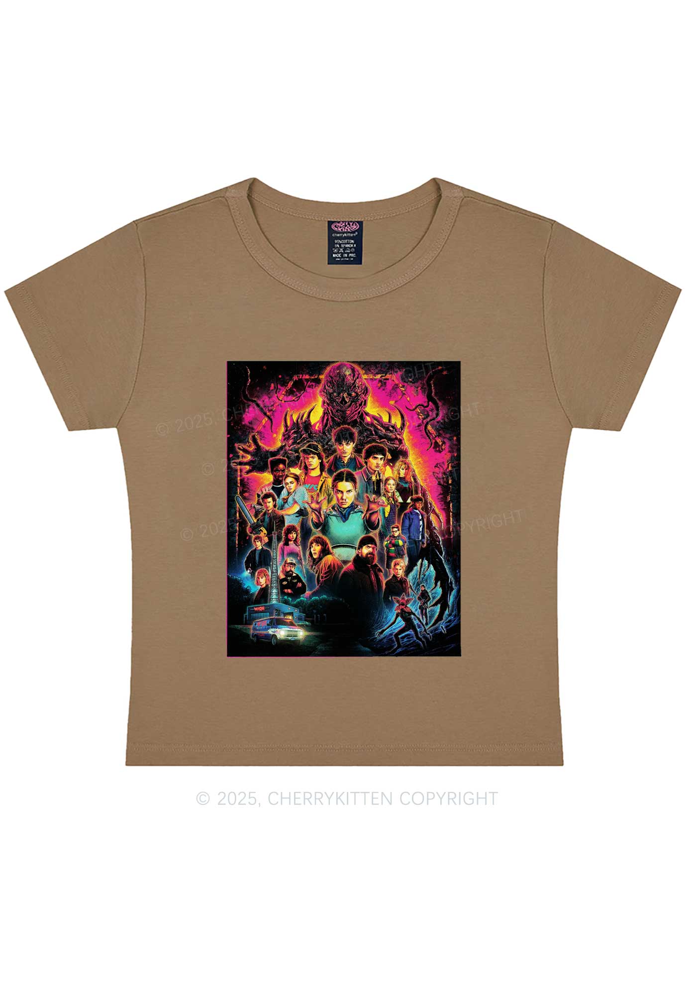 Young Adventure Y2K Baby Tee Cherrykitten - Image 9