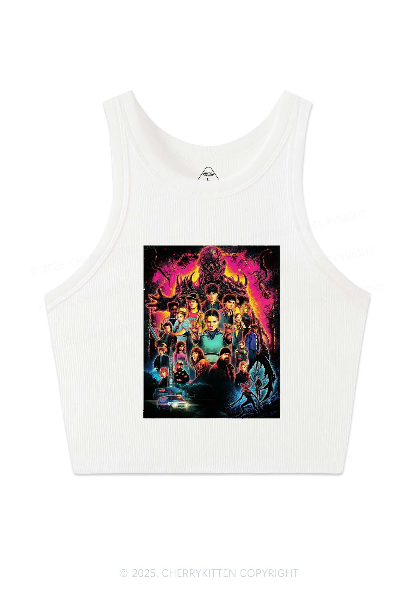 Young Adventure Y2K Crop Tank Top Cherrykitten - Image 3