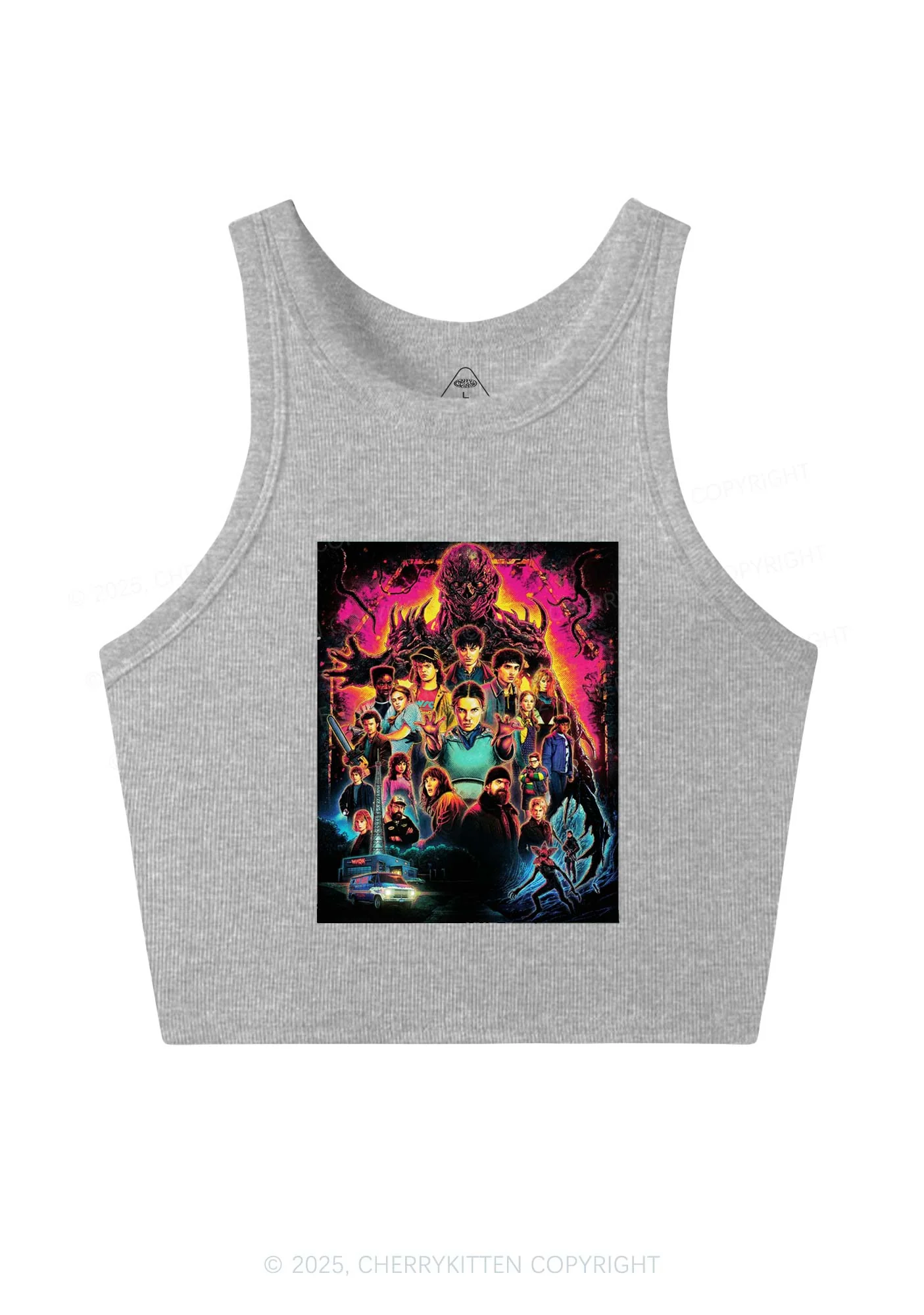 Young Adventure Y2K Crop Tank Top Cherrykitten - Image 4